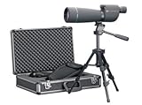 Leupold Green Ring Sequoia Spotting Scope 20-60X 80 Straight Tripod, Case Black