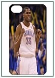 Oklahoma City Thunder Kevin Durant iPhone 4 iPhone4 Black Designer Hard Case Cover Protector Bumper