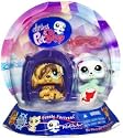 Littlest Pet Shop Chilliest Pet Pair Frosty Fortress (Dog and Seal)