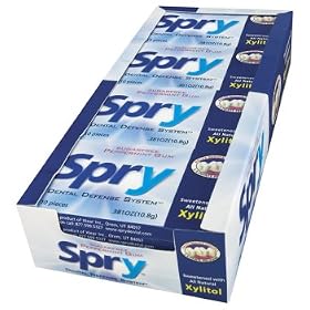Xlear - Spry Sugar Free Gum Peppermint, 20 boxes