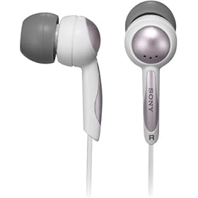 Sony MDR-EX51LP Fontopia Headphones (Pearl Pink) by Sony