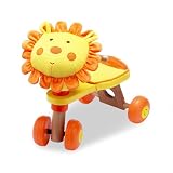 Izziwotnot Zimba Lion Trike, Ride Along Animal Activity Toy