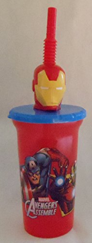 Zak! Designs Buddy Sip Cup - Marvel Avengers Iron Man - 15 Oz