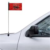 Nebraska Cornhuskers Scarlet Car Antenna Flag
