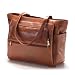 Clava Tuscan Leather Super Laptop Tote (Tuscan Tan)