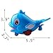 Fajiabao Baby Bath Tub Animal Toys Fun Swimming Dolphin BPA Free Bathtub Toy Water Squirter for Over 1 Year Old Kids Toddlers Fun Bathtime Great Christmas Day and Birthday Gift (One Pc)