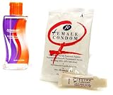 FC Reality Female Condom Lubricated Non Latex 1 condom Astroglide Warming 5 oz Lube Personal Lubricant Economy Pack FC Reality Female Condom Lubricated Non Latex 1 condom Astroglide Warming 5 oz Lube Personal Lubricant Economy Pack