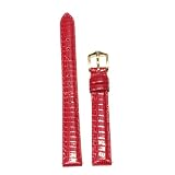Watchband Genuine Lizard Red 14mm