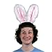 White Bunny Ears Headband Image