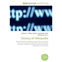 History of Wikipedia: History of Wikipedia. Wikipedia, Jimmy Wales, Larry Sanger, Wiki, Ward Cunningham, Wikimedia Foundation, Spanish Wikipedia, ... Wikipedia, UseModWiki, Wiki (software)