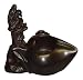 Chinese God of longevity (Shou Lao) ashtray - hand carved stone
