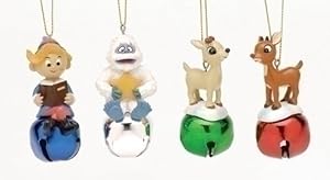 #!Cheap 24 Rudolph The Red-Nosed Reindeer Character Jingle Buddies Christmas Ornaments