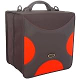 520 RED Cd-r Dvd-r Holder Mp3 Wallet Dj Storage Case(new!) 