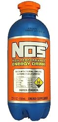 9 Pack - NOS High Performance Energy Drink - Original - 22oz. Bottle