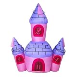 Gemmy Self-Inflating Castle Toss Game, 4-Feet Tall ~ Gerson