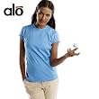 alo - Short Sleeve Mesh Back Tee (W1001)