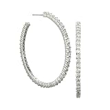Crislu Large Hoop Earrings (2.80 cttw)