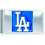 Stainless Steel MLB Los Angeles Dodgers Money Clip