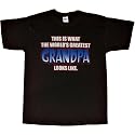 Mens T-Shirt : THIS IS WHAT THE WORLD'S GREATEST GRANDPA LOOKS LIKE