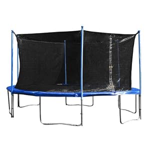 Kinetic Sports Trampoline y compris filet de sécurité 3,70m - 4,90m