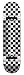 Sporting Goods : Speed Deamons Check Wht Stocking  Mid Size Complete Skateboard (7.3-Inch)