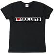 I LOVE MULLETS Wonmens Fitted Baby T Shirt