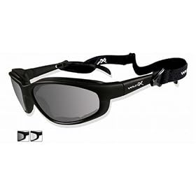 Wiley-X 291 WileyX XL-1 Smoke/Clear Shades Sunglasses Matte Black Frame