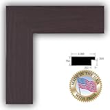 3.5x5 / 3.5 x 5 Mahogany Picture Frame - NEW .. 2'' wide