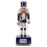 12" NFL Indianapolis Colts Wind Up Musical Christmas Nutcracker