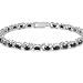 Genuine Sapphire Tennis Bracelet set in Sterling Silver 7 1/4 inches (7.75ct tw)