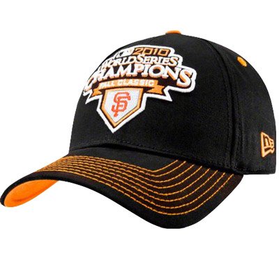 NEW ERA SAN FRANCISCO GIANTS WORLD SERIES 2010 LOCKER ROOM HAT CAP