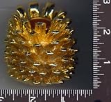 *1, NEW, PINE CONE CANDLE HOLDER, GOLD, 1, PINECONE CANDLE HOLDERS, for, TAPERED, CANDLES, RESIN, PINE CONES, is APPROXIMATELY 9 AROUND, 3 ACROSS, & 2 1/2 TALL, PINECONE, CUP is 7/8 WIDE & 3/4 DEEP for, TAPERED CANDLE, BEAUTIFUL, REALISTIC, ASTRODEALSCOM,