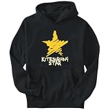 4101r6N4rwL. SL160  Hoodie Mens Black  Kitesurfing STAR  Sports XXX Large