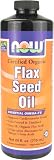 NOW Foods Flax Seed Oil, 24 Ounces