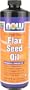 NOW Foods Flax Seed Oil, 24 Ounces