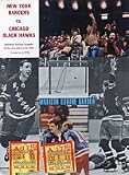 New York Rangers vs. Chicago Blackhawks February 26, 1969 Vintage Hockey Program with 2 Ticket Stubs