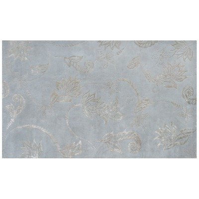 The Rug Market HENNA AQUA AQUA/SILVER 10X13 The Rug Market HENNA AQUA AQUA/SILVER 10X13