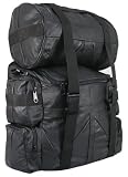 Sissy Bar Travel Leather Bag Set