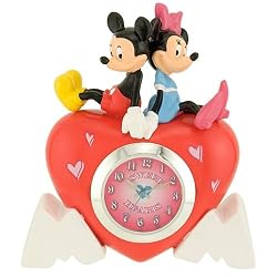 Disney Mickey and Minnie Mouse Analog Clock