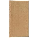 Anigmo W017 Dimwood Wood Plate, Natural Mahogany