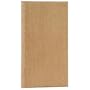 Anigmo W017 Dimwood Wood Plate, Natural Mahogany