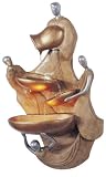 Light Vestaglia Wall Fountain in Burnished Copper