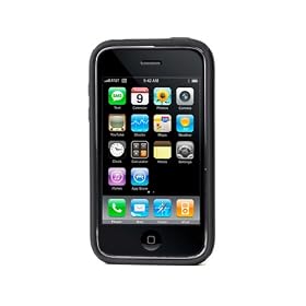 Speck Products CandyShell Case for iPhone 3G, 3G S (Black/Gray)