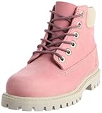 Timberland 6-Inch Premium Waterproof Boot (Toddler/Little Kid/Big Kid),Pink/Rose,8 M US Toddler