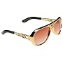 Elope Elvis Classic gold/Brown Glasses by Elope Inc.