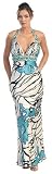 Ball Gown Elegant Prom Printed Dress #2601