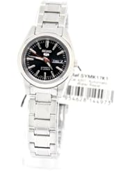 Seiko 5 #SYMK17K1 Womens Black Dial Self Winding Automatic Watch