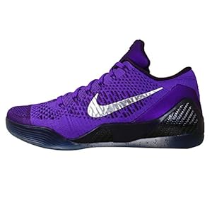 Nike Men's Kobe IX Elite Low, HYPER GRAPE/WHITE-CAVE PURPLE, 8.5 M US