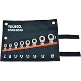 トラスコ中山:TRUSCO ラチェットコンビネーションレンチセット(ショートタイプ)8本組 TGRW-800S 型式:TGRW-800S