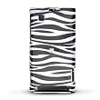 Back Cover for Motorola Devour A555 (Verizon) Snap-On Protector Hard Cover Zebra Pattern Design